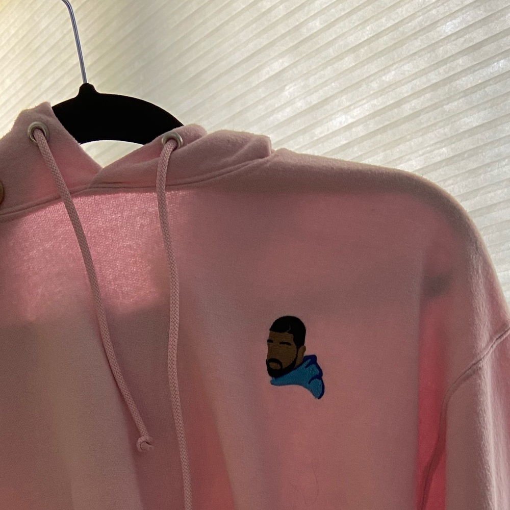 PINK DRAKE HOODIE 💗